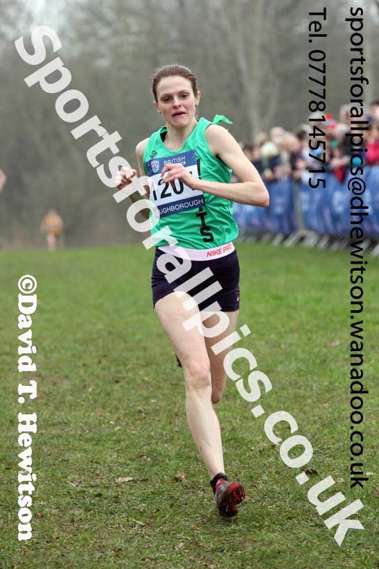 Senior womens Inter Counties Cross Country, Prestwold Hall, Loughborough. Photo: David T. Hewitson/Sports for All Pics